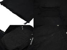 Load image into Gallery viewer, 極美品 激レア BALENCIAGA バレンシアガ BAGGY Shorts ショートパンツ ブラック サイズS 22SS 745259 TNW11 1700 中古 62083