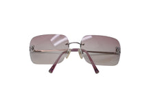 画像をギャラリービューアに読み込む, CHANEL シャネル 62◻︎17 120 4017-D c 124/58 サングラス プラスチック メタル パープル シルバー ココマーク 美品 中古 62015 正規品