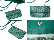 Load image into Gallery viewer, 極美品 GOYARD ゴヤール アンジュGM トートバッグ ANJOUSGMLCG09TY09P PVCコーティングキャンバス グリーン 中古 62111