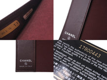 画像をギャラリービューアに読み込む, 極美品 CHANEL シャネル パスポートケース マトラッセ ココマーク ラムスキン ブラック シルバー金具 中古 62120