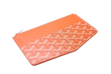 画像をギャラリービューアに読み込む, GOYARD ゴヤール インサートルイーズ カードケース INSLOUMMLTY07CL07P PVC カーフスキン オレンジ ヘリンボーン 美品 中古 62131