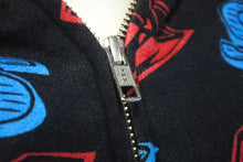 画像をギャラリービューアに読み込む, BILLIONAIRE BOYS CLUB ビリオネアボーイズクラブ DIAMOND&amp;DOLLAR フルジップ フーディー ブラック レッド ブルー 美品 中古 62139