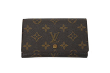 Load image into Gallery viewer, LOUIS VUITTON ルイヴィトン トレゾール 二つ折り財布 M61730 ウォレット モノグラム ブラウン ゴールド金具 美品 中古 62178