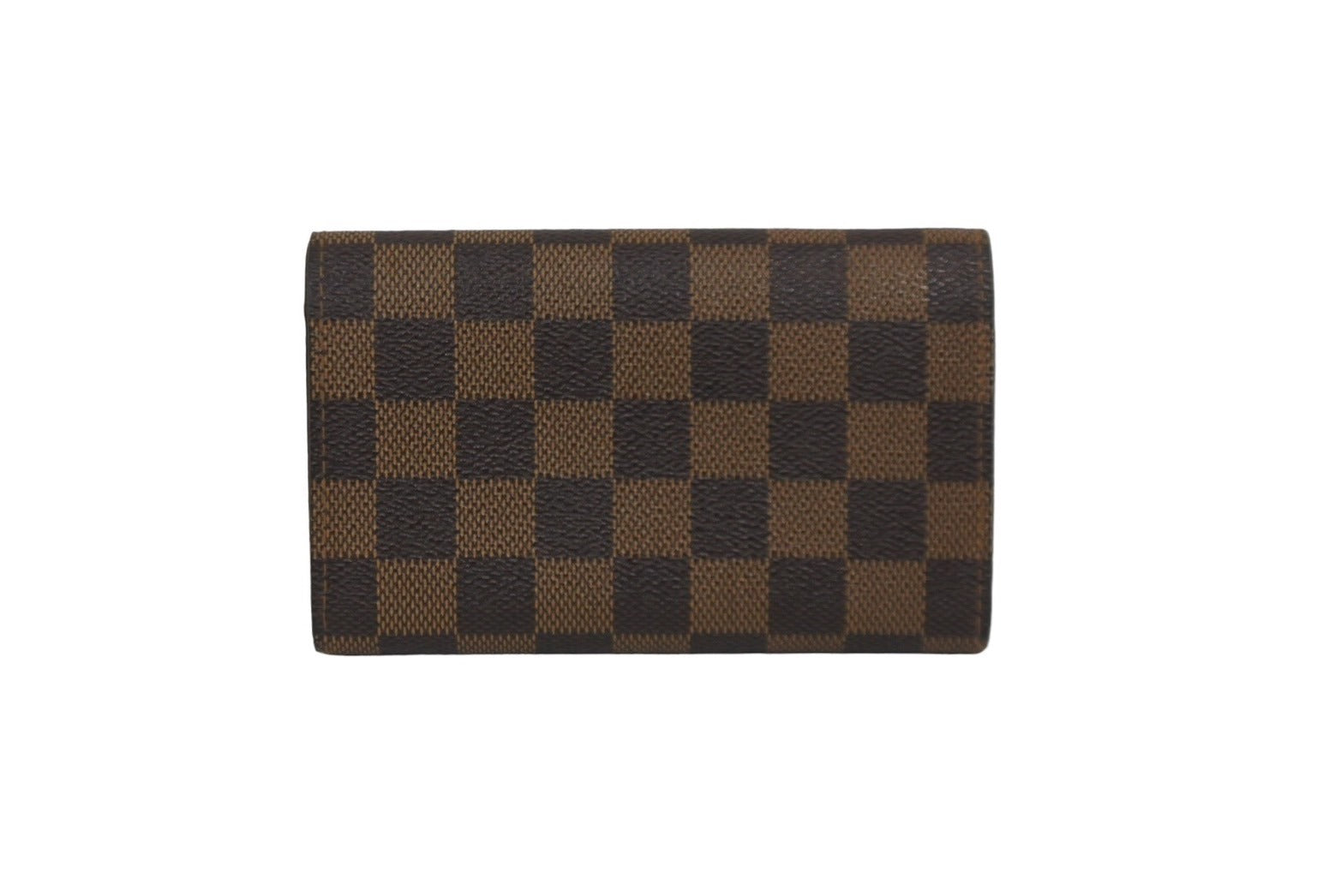 LOUIS VUITTON ルイヴィトン ポルトモネ・ビエ トレゾール N61730 ダミエキャンバス 二つ折り財布 ゴールド金具 美品 中古  62179 – Casanova Vintage