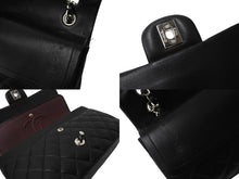 Load image into Gallery viewer, CHANEL マトラッセWフラップチェーンショルダー 13番台 25cm ショルダーバッグ ブラウン×シルバー金具 ラムスキン 美品 中古 62194
