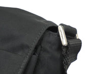 Load image into Gallery viewer, PRADA プラダ ミニショルダーバッグ ナイロン トライアングルロゴ ブラック シルバー金具 美品 中古 62202