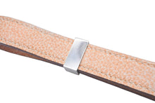 Load image into Gallery viewer, HERMES エルメス ドッグリード 犬 ペット用 ブッフルスキッパー ダルメシアン □G刻印 オレンジ シルバー金具 美品 中古 62204