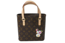 Load image into Gallery viewer, 新品同様 LOUIS VUITTON ルイヴィトン 村上隆 ハンドバッグ ヴァヴァンPM モノグラムパンダ M51173 ブラウン ゴールド金具 中古 62214