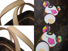 Load image into Gallery viewer, 新品同様 LOUIS VUITTON ルイヴィトン 村上隆 ハンドバッグ ヴァヴァンPM モノグラムパンダ M51173 ブラウン ゴールド金具 中古 62214