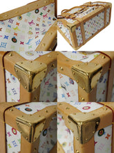 画像をギャラリービューアに読み込む, LOUIS VUITTON × 村上隆 ルイヴィトン ハンドバッグ サックジギャンティック M92057 ブロン マルチ 美品 中古 62230