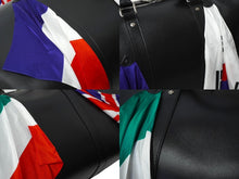 画像をギャラリービューアに読み込む, 新品同様 LOUIS VUITTON ルイ ヴィトン ヴァージルアブロー キーポル バンドリエール フラッグ 50cm M55268 ブラック 中古 62233