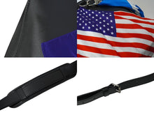 画像をギャラリービューアに読み込む, 新品同様 LOUIS VUITTON ルイ ヴィトン ヴァージルアブロー キーポル バンドリエール フラッグ 50cm M55268 ブラック 中古 62233