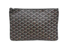 Load image into Gallery viewer, 極美品 GOYARD ゴヤール セナ MM クラッチバッグ SENAT2MMLTY01CL01P PVC カーフスキン ブラック シルバー金具 中古 62234