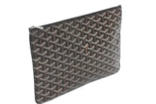 Load image into Gallery viewer, 極美品 GOYARD ゴヤール セナ MM クラッチバッグ SENAT2MMLTY01CL01P PVC カーフスキン ブラック シルバー金具 中古 62234