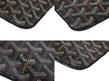 Load image into Gallery viewer, 極美品 GOYARD ゴヤール セナ MM クラッチバッグ SENAT2MMLTY01CL01P PVC カーフスキン ブラック シルバー金具 中古 62234