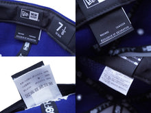 画像をギャラリービューアに読み込む, 新品未使用 SAINT MICHAEL セントマイケル × ボーンXレイズド 24SS キャップ サイズ7 1/8 ニューエラ 7874976240 ブルー 中古 62240