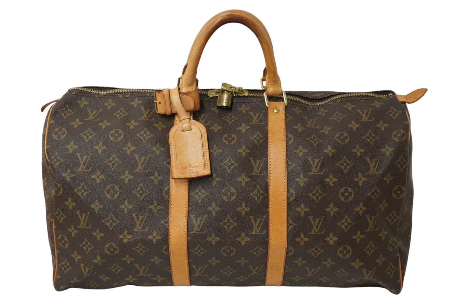 LOUIS VUITTON ルイヴィトン モノグラム キーポル50 ボストンバッグ ...