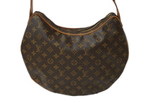 画像をギャラリービューアに読み込む, LOUIS VUITTON ルイヴィトン モノグラム クロワッサンGM ワンショルダーバッグ M51511 ブラウン 廃盤 ゴールド金具 美品 中古 62268