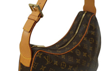 画像をギャラリービューアに読み込む, LOUIS VUITTON ルイヴィトン モノグラム クロワッサンGM ワンショルダーバッグ M51511 ブラウン 廃盤 ゴールド金具 美品 中古 62268