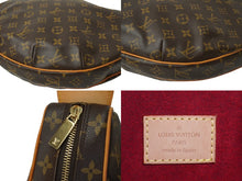 画像をギャラリービューアに読み込む, LOUIS VUITTON ルイヴィトン モノグラム クロワッサンGM ワンショルダーバッグ M51511 ブラウン 廃盤 ゴールド金具 美品 中古 62268