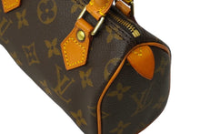 画像をギャラリービューアに読み込む, LOUIS VUITTON ルイヴィトン ハンドバッグ ミニスピーディ モノグラム ブラウン M41534 PVC レザー ゴールド金具 美品 中古 62269