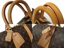 画像をギャラリービューアに読み込む, LOUIS VUITTON ルイヴィトン モノグラム キーポル45 ボストンバッグ PVC レザー M41428 ゴールド金具 ブラウン 良品 中古 62288