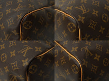 画像をギャラリービューアに読み込む, LOUIS VUITTON ルイヴィトン モノグラム キーポル45 ボストンバッグ PVC レザー M41428 ゴールド金具 ブラウン 良品 中古 62288