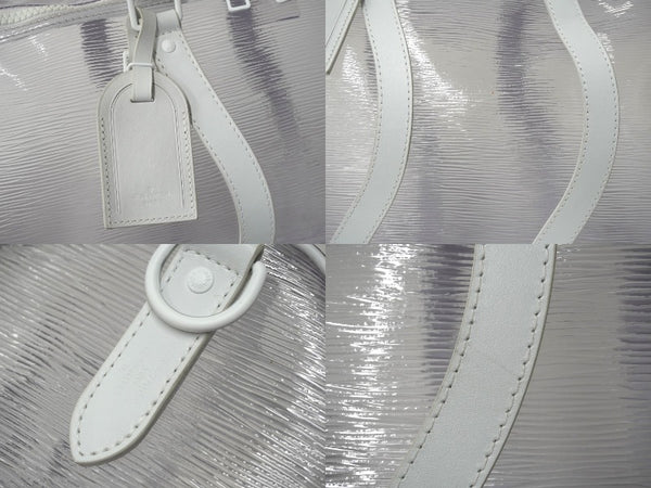 極美品 LOUIS VUITTON ルイ ヴィトン エピ プラージュ キーポル バンドリエール 50cm M55814 ボストンバッグ 中古 62303