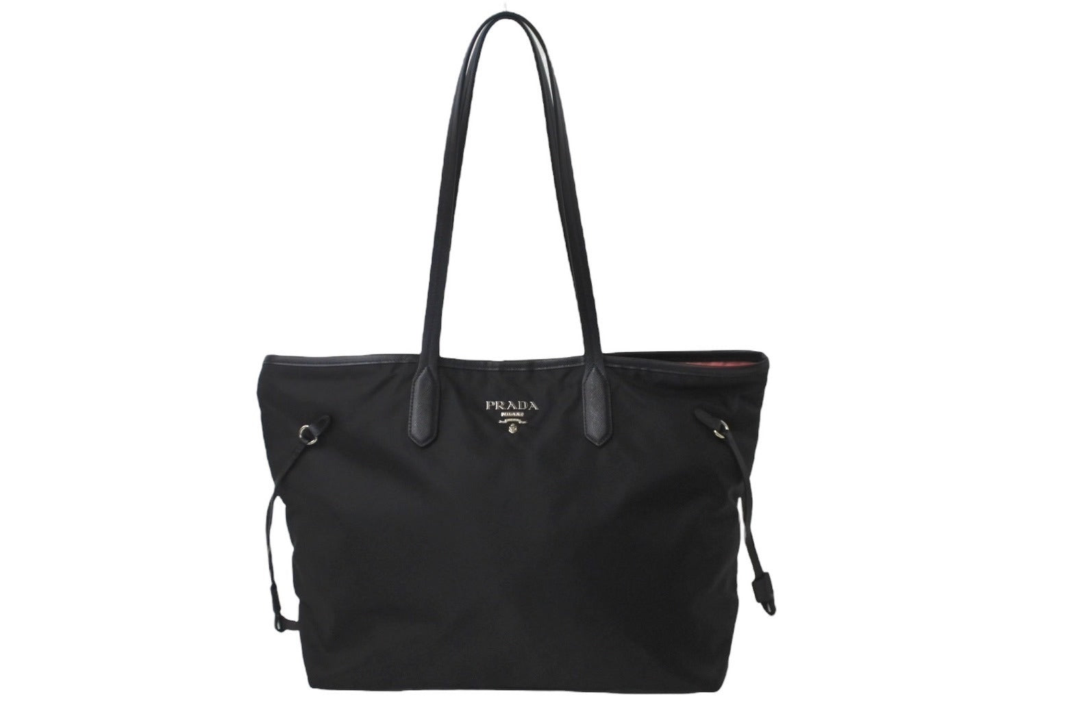 PRADA プラダ トートバッグ 肩掛け BR4001 ナイロン テスート レザー ...