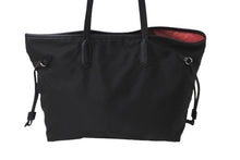 Load image into Gallery viewer, PRADA プラダ トートバッグ 肩掛け BR4001 ナイロン テスート レザー ブラック ピンク シルバー金具 美品 中古 62307