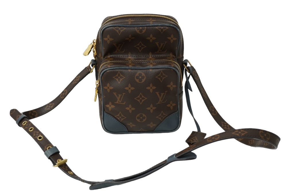 LOUIS VUITTON ルイヴィトン アマゾン ショルダーバッグ M45233 モノグラムキャンバス ブラウン ゴールド金具 美品 中古 62308