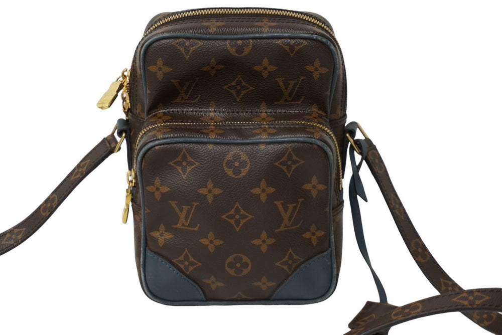 LOUIS VUITTON ルイヴィトン アマゾン ショルダーバッグ M45233 モノグラムキャンバス ブラウン ゴールド金具 美品 中古 62308