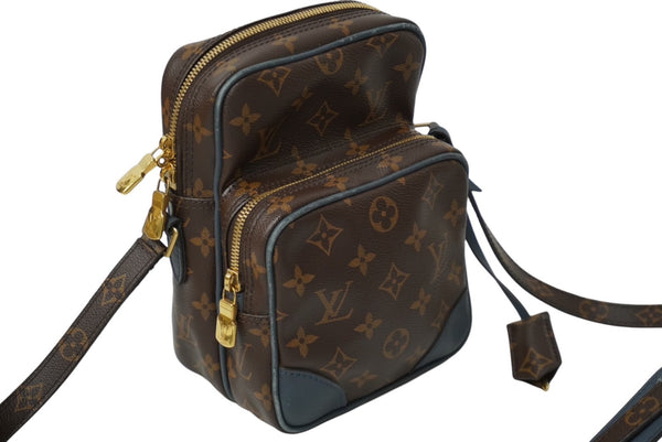 LOUIS VUITTON ルイヴィトン アマゾン ショルダーバッグ M45233 モノグラムキャンバス ブラウン ゴールド金具 美品 中古 62308