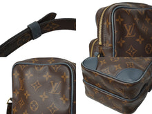 画像をギャラリービューアに読み込む, LOUIS VUITTON ルイヴィトン アマゾン ショルダーバッグ M45233 モノグラム バイカラー ブラウン ゴールド金具 美品 中古 62308