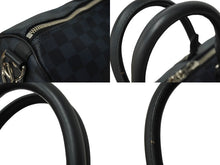 画像をギャラリービューアに読み込む, 極美品 LOUIS VUITTON ルイヴィトン キーポル バンドリエール 45 ボストンバッグ 2WAY ダミエコバルト N41349 中古 62316