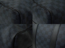 画像をギャラリービューアに読み込む, 極美品 LOUIS VUITTON ルイヴィトン キーポル バンドリエール 45 ボストンバッグ 2WAY ダミエコバルト N41349 中古 62316