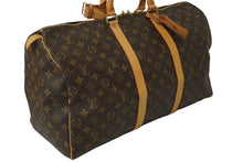 画像をギャラリービューアに読み込む, LOUIS VUITTON ルイヴィトン モノグラム キーポル50 ボストンバッグ ブラウン M41426 旅行バッグ ロゴ 良品 中古 62318