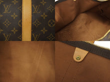 画像をギャラリービューアに読み込む, LOUIS VUITTON ルイヴィトン モノグラム キーポル50 ボストンバッグ ブラウン M41426 旅行バッグ ロゴ 良品 中古 62318