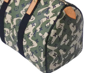 画像をギャラリービューアに読み込む, 新品同様 ルイ ヴィトン LOUIS VUITTON モノグラム フラージュ スピーディ 35 バッグ カモフラ グリーン M95773 村上隆 中古 62332