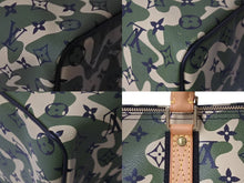 画像をギャラリービューアに読み込む, 新品同様 ルイ ヴィトン LOUIS VUITTON モノグラム フラージュ スピーディ 35 バッグ カモフラ グリーン M95773 村上隆 中古 62332