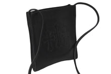 Load image into Gallery viewer, 極美品 CHROMEHEARTS クロムハーツ スクエアポケット ショルダーバッグ セメタリークロス スクロールラベル ブラック 中古 62336