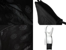 Load image into Gallery viewer, 極美品 CHROMEHEARTS クロムハーツ スクエアポケット ショルダーバッグ セメタリークロス スクロールラベル ブラック 中古 62336