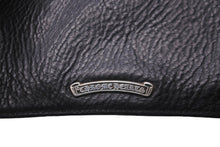 画像をギャラリービューアに読み込む, CHROME HEARTS クロムハーツ ポーチ ダガージップ ジッパーチェンジパース シルバー925 レザー ブラック 美品 中古 62340