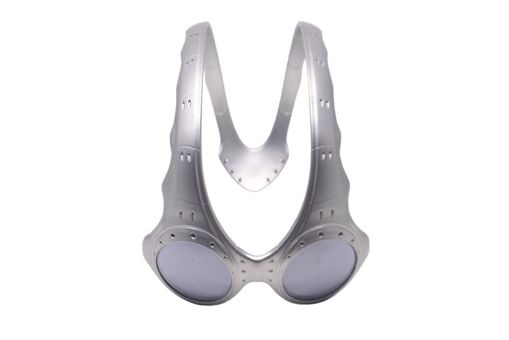 OAKLEY オークリー サングラス オーバーザトップ 名作 ヴィンテージ アーカイブ シルバー ブラック 美品 中古 62345