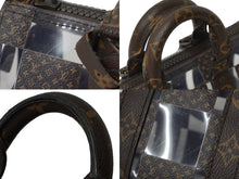 画像をギャラリービューアに読み込む, 極美品 LOUIS VUITTON ルイ ヴィトン キーポルバンドリエール25 2WAY ボストンバッグ モノグラムチェス 22AW M20872 中古 62347