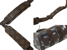 画像をギャラリービューアに読み込む, 極美品 LOUIS VUITTON ルイ ヴィトン キーポルバンドリエール25 2WAY ボストンバッグ モノグラムチェス 22AW M20872 中古 62347