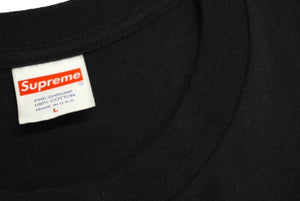 Supreme シュプリーム 半袖Ｔシャツス ワロフスキー 25周年記念ボックスロゴ 19SS ブラック コットン サイズL 美品 中古 62358