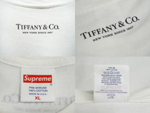 画像をギャラリービューアに読み込む, 新品同様 Supreme シュプリーム Tiffany&amp;Co.Box Logo Tee 21AW SUP-FW21-269 XLサイズ ボックスロゴ Tシャツ コットン ホワイト 中古 62362
