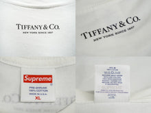 Load image into Gallery viewer, 新品同様 Supreme シュプリーム Tiffany&amp;Co.Box Logo Tee 21AW SUP-FW21-269 XLサイズ ボックスロゴ Tシャツ コットン ホワイト 中古 62362