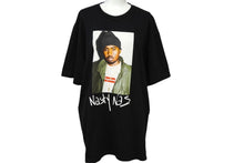 Load image into Gallery viewer, Supreme シュプリーム ナスティーナズ Tシャツ 17AW Nasty Nas Tee フォト T ブラック コットン サイズM 美品 中古 62364